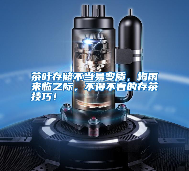 茶葉存儲不當易變質，梅雨來臨之際，不得不看的存茶技巧！