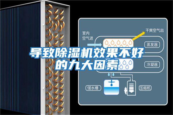 導致除濕機效果不好的九大因素