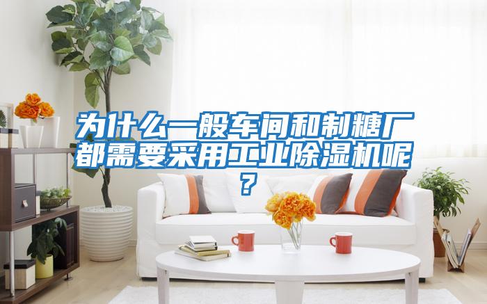 為什么一般車間和制糖廠都需要采用工業除濕機呢?