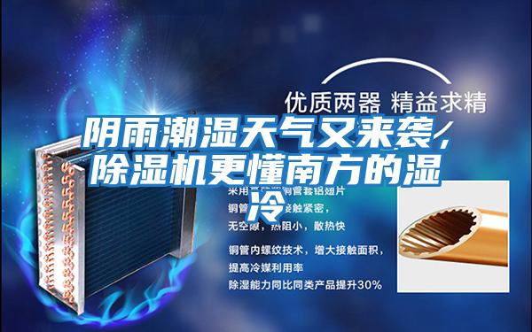 陰雨潮濕天氣又來襲,除濕機更懂南方的濕冷