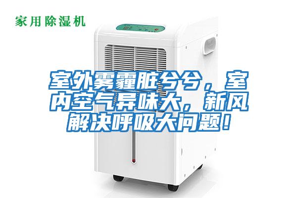 室外霧霾臟兮兮,室內(nèi)空氣異味大,新風(fēng)解決呼吸大問(wèn)題!