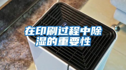 在印刷過(guò)程中除濕的重要性