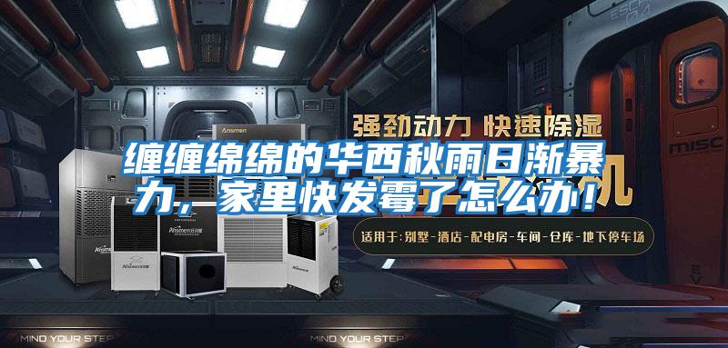 纏纏綿綿的華西秋雨日漸暴力，家里快發霉了怎么辦！
