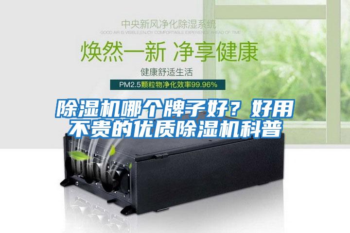 除濕機哪個牌子好?好用不貴的優(yōu)質(zhì)除濕機科普
