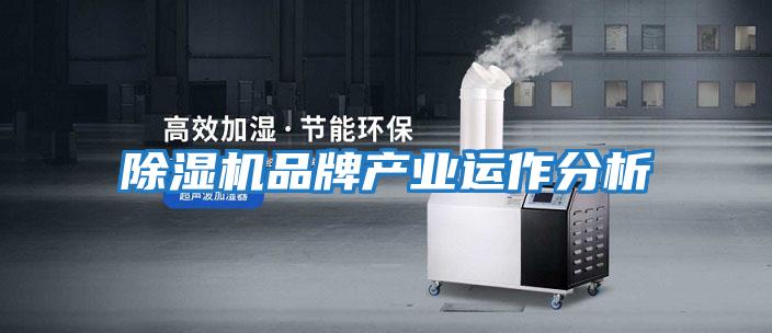 除濕機品牌產業運作分析