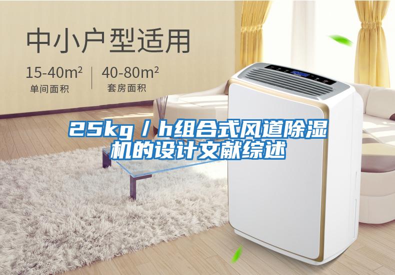 25kg／h組合式風(fēng)道除濕機(jī)的設(shè)計文獻(xiàn)綜述