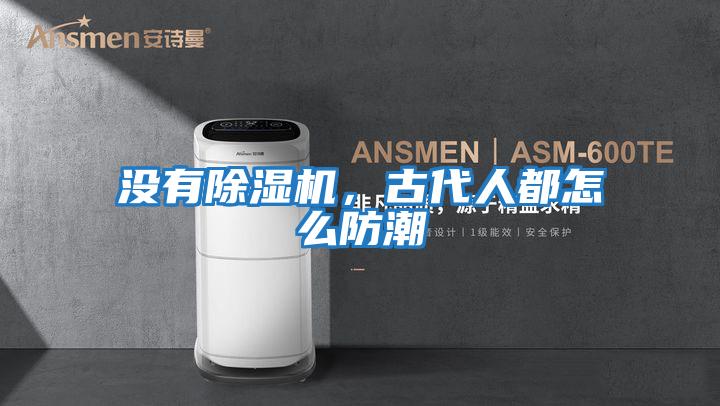 沒有除濕機(jī)，古代人都怎么防潮