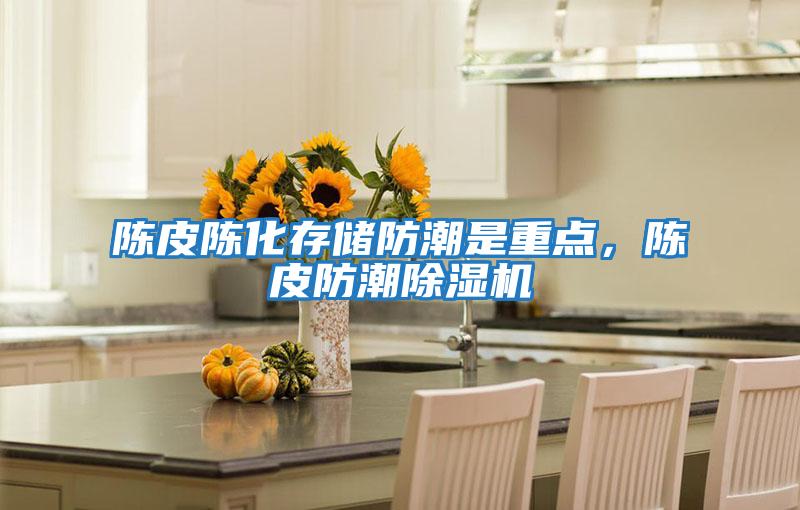 陳皮陳化存儲防潮是重點，陳皮防潮除濕機