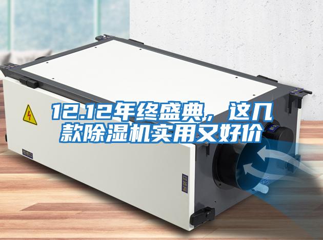 12.12年終盛典，這幾款除濕機實用又好價