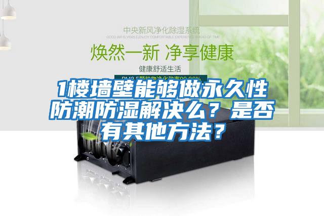 1樓墻壁能夠做永久性防潮防濕解決么？是否有其他方法？