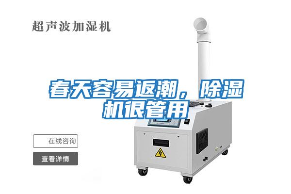 春天容易返潮,除濕機很管用