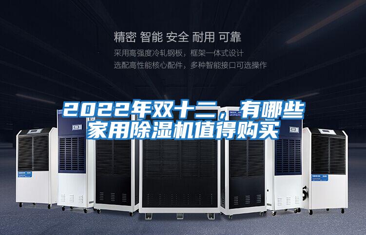 2022年雙十二，有哪些家用除濕機值得購買