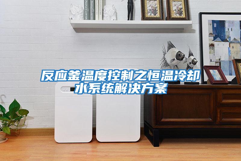 反應釜溫度控制之恒溫冷卻水系統解決方案