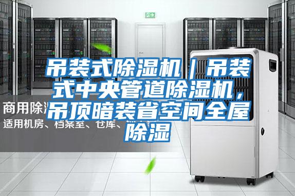 吊裝式除濕機｜吊裝式中央管道除濕機，吊頂暗裝省空間全屋除濕