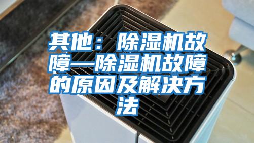 其他:除濕機(jī)故障—除濕機(jī)故障的原因及解決方法