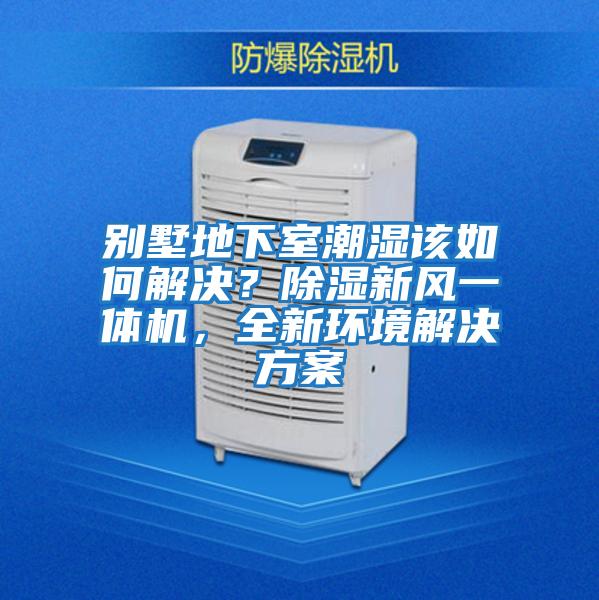 別墅地下室潮濕該如何解決？除濕新風一體機，全新環境解決方案