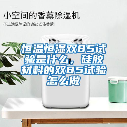 恒溫恒濕雙85試驗(yàn)是什么，硅膠材料的雙85試驗(yàn)怎么做