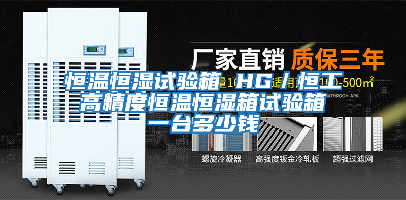 恒溫恒濕試驗箱 HG/恒工 高精度恒溫恒濕箱試驗箱 一臺多少錢