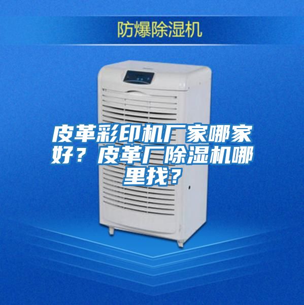 皮革彩印機廠家哪家好？皮革廠除濕機哪里找？