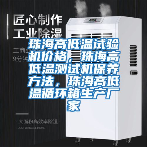 珠海高低溫試驗機價格,珠海高低溫測試機保養(yǎng)方法,珠海高低溫循環(huán)箱生產廠家