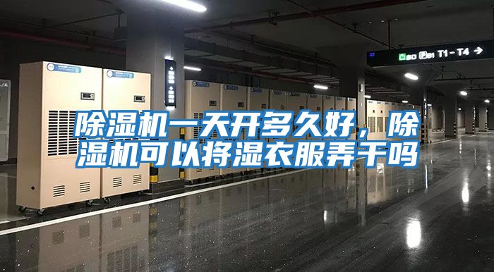 除濕機一天開多久好,除濕機可以將濕衣服弄干嗎