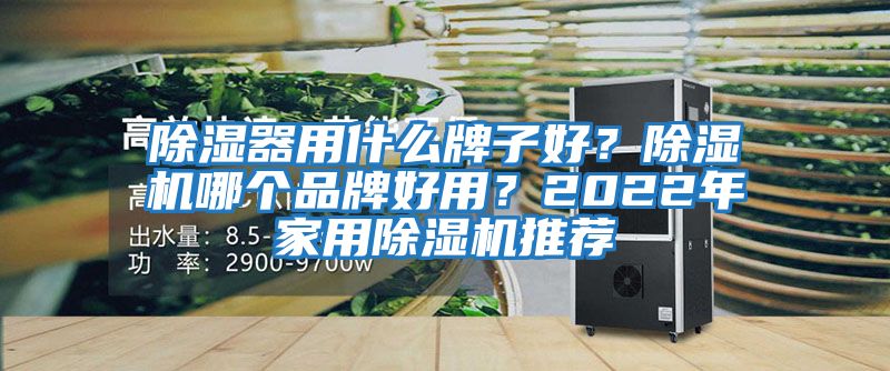 除濕器用什么牌子好？除濕機(jī)哪個(gè)品牌好用？2022年家用除濕機(jī)推薦
