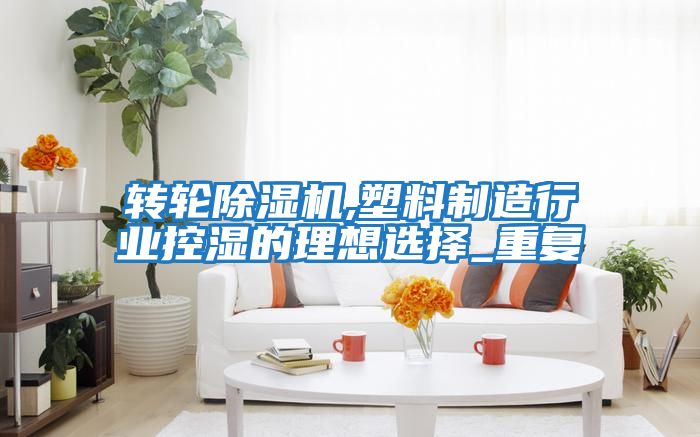轉輪除濕機,塑料制造行業控濕的理想選擇_重復