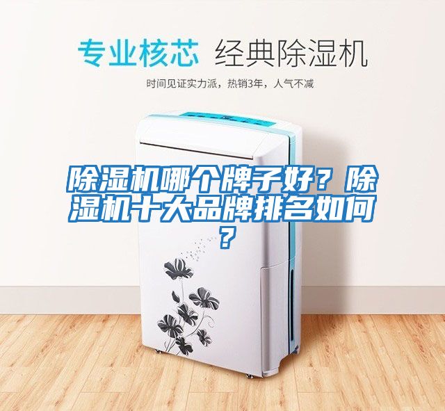 除濕機哪個牌子好？除濕機十大品牌排名如何？