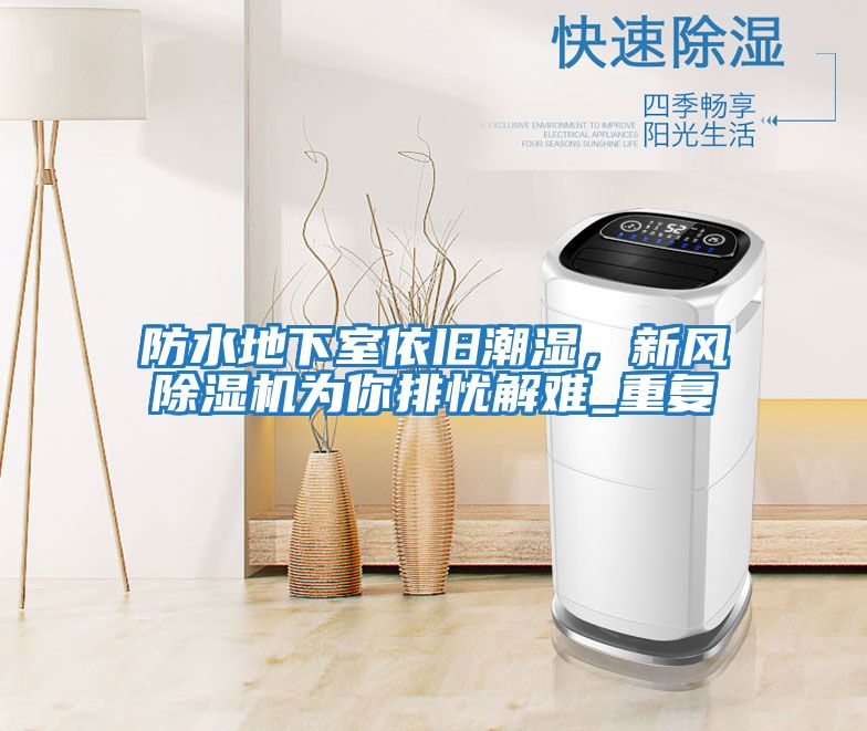 防水地下室依舊潮濕，新風(fēng)除濕機(jī)為你排憂解難_重復(fù)