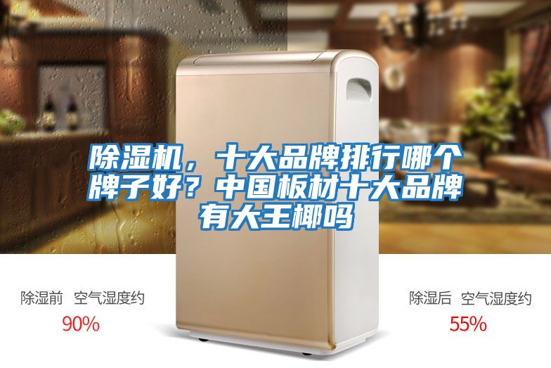 除濕機,十大品牌排行哪個牌子好?中國板材十大品牌有大王椰嗎